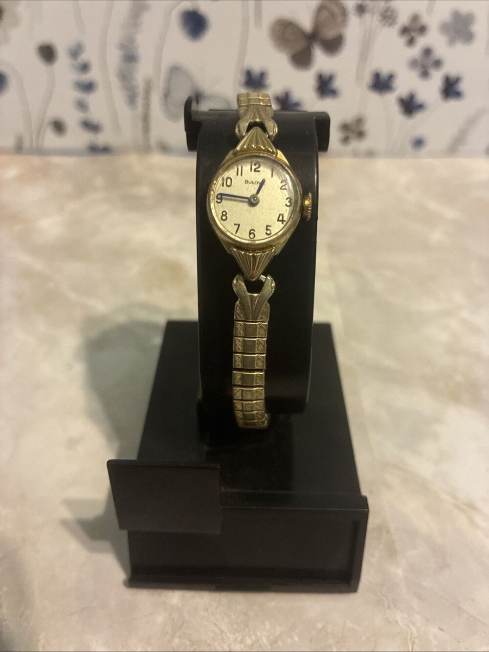 BULOVA N7 Wind Up Ladies Watch Working & Keeping Time